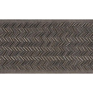 Hayworth Tape Gunmetal 70681 by Schumacher Trim