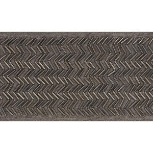 Hayworth Tape Gunmetal 70681 by Schumacher Trim