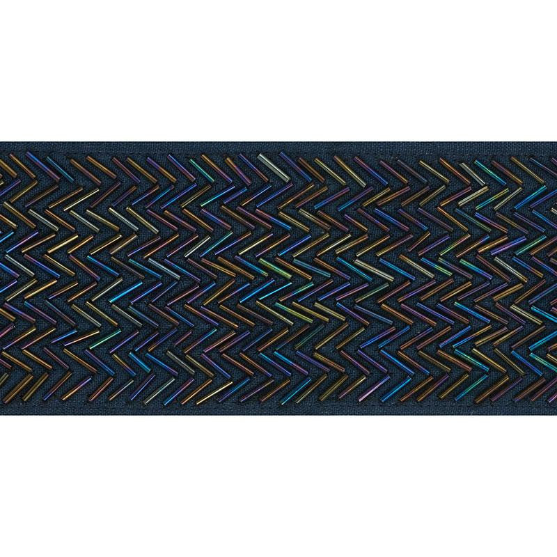 Hayworth Tape Ink 70683 by Schumacher Designer Trim Couture Trims - Swanky Fabrics -