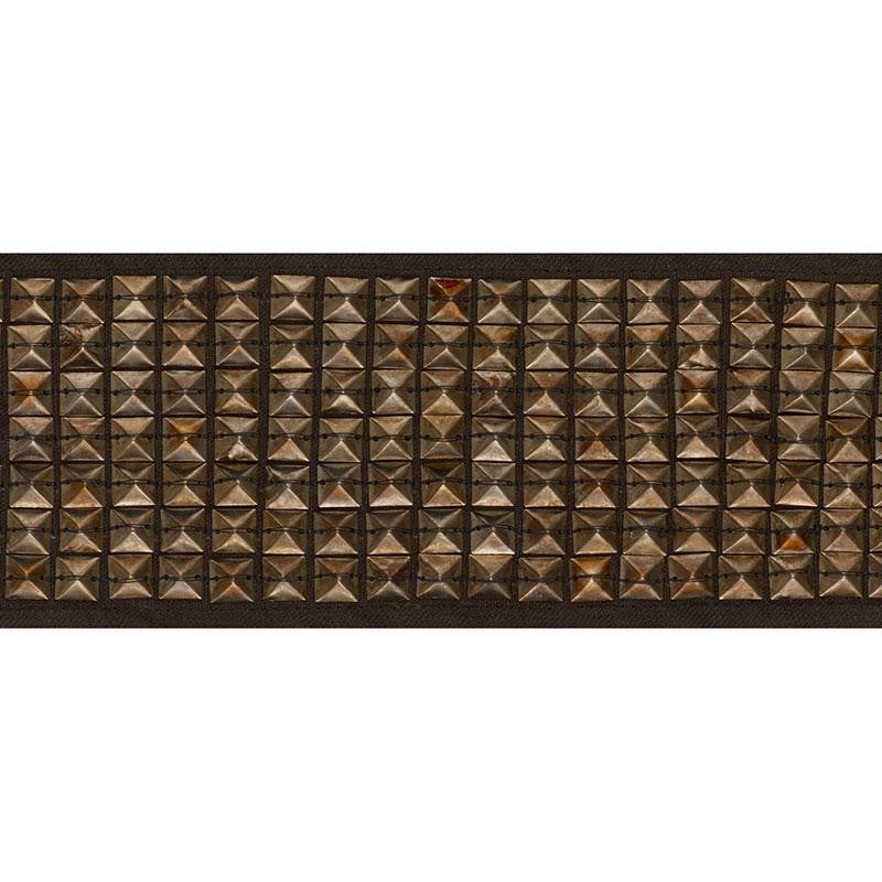Gardner Tape Bronze 70692 by Schumacher Designer Trim Couture Trims - Swanky Fabrics -