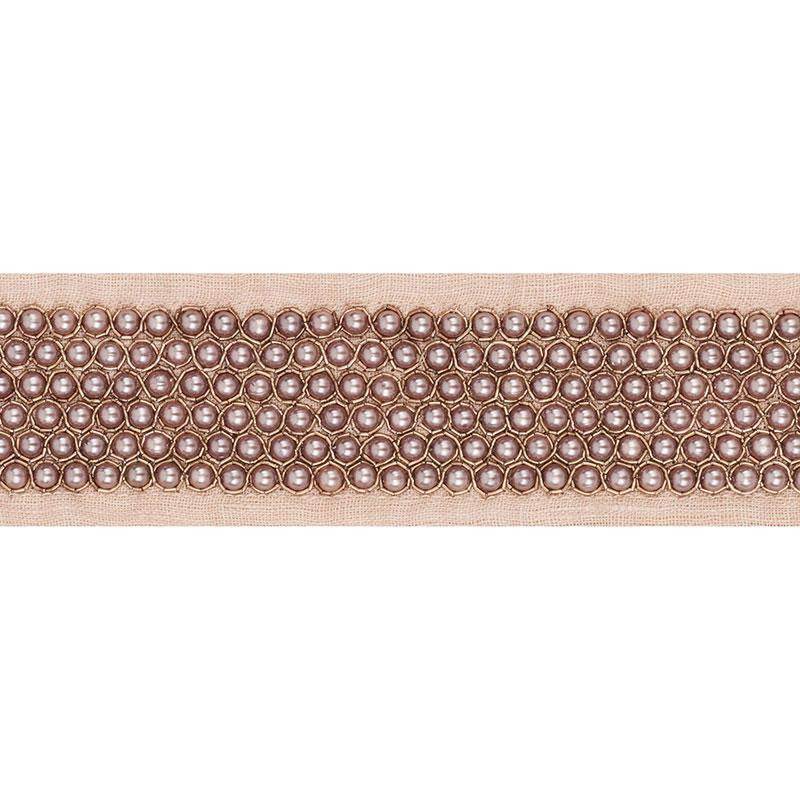 Garbo Tape Blush 70700 by Schumacher Trim Couture Trims - Fabric Carolina -