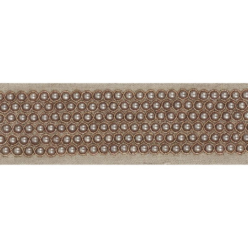 Garbo Tape Taupe 70701 by Schumacher Trim Couture Trims - Fabric Carolina -