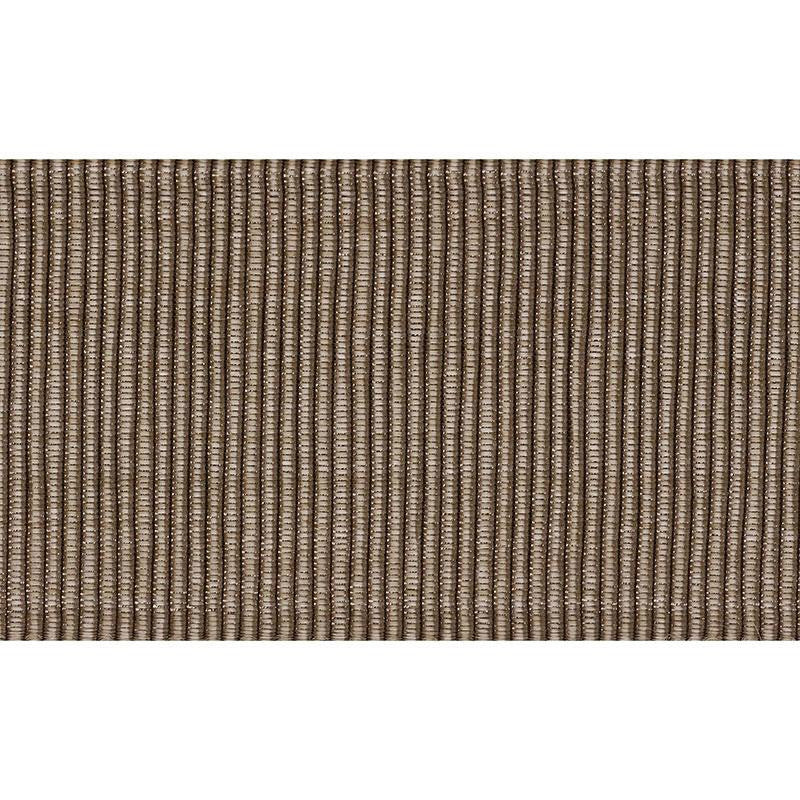 Wide Faille Tape Taupe 70713 by Schumacher Designer Trim Couture Trims - Swanky Fabrics -