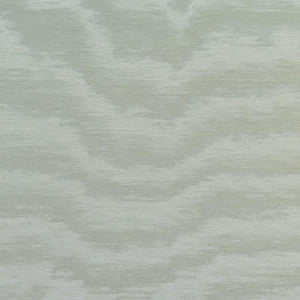 Aria Moir Aqua 51917 by Schumacher Fabric