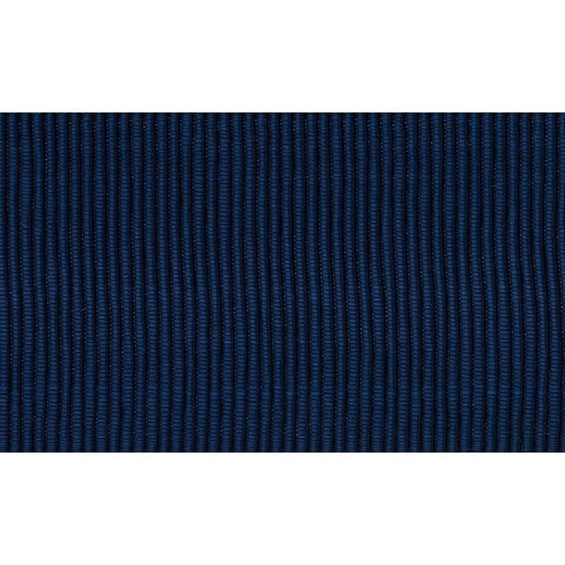 Wide Faille Tape Navy 70718 by Schumacher Trim Couture Trims - Fabric Carolina -