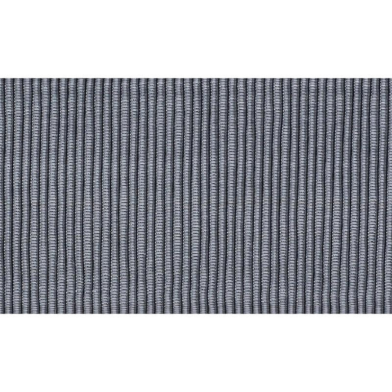 Wide Faille Tape Grey 70841 by Schumacher Trim Couture Trims - Fabric Carolina -