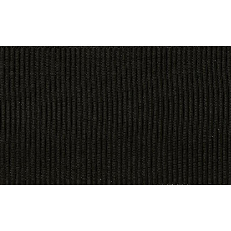 Wide Faille Tape Black 70846 by Schumacher Designer Trim Couture Trims - Swanky Fabrics -