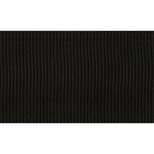 Wide Faille Tape Black 70846 by Schumacher Trim