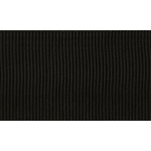 Wide Faille Tape Black 70846 by Schumacher Trim