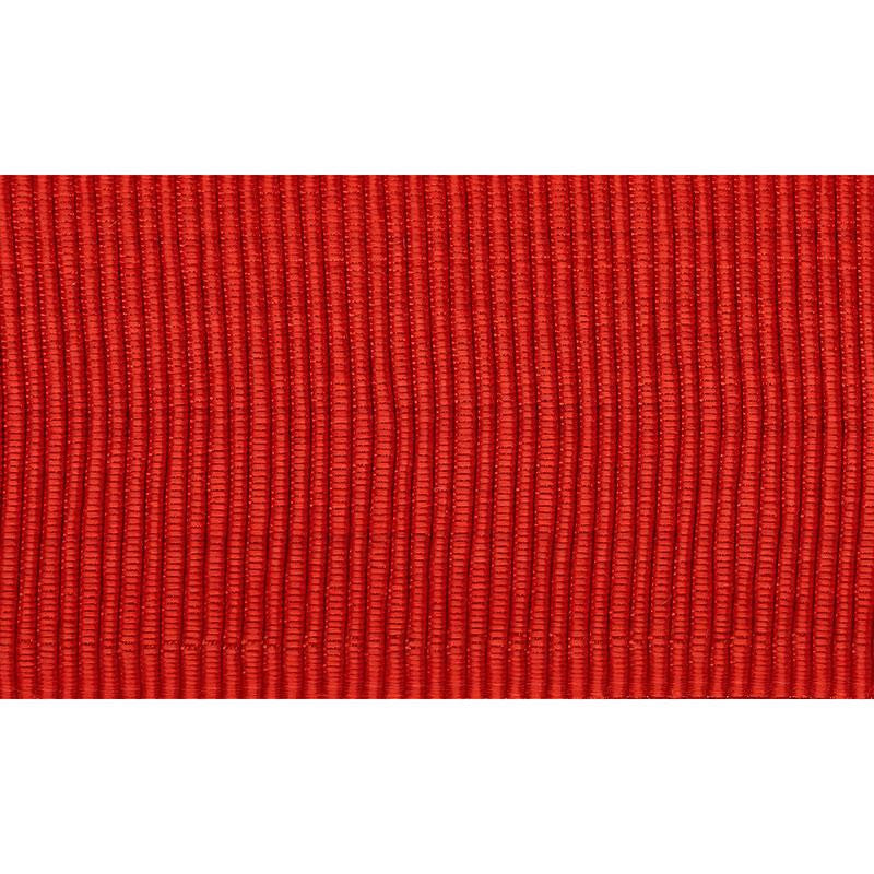 Wide Faille Tape Red 70849 by Schumacher Designer Trim Couture Trims - Swanky Fabrics -