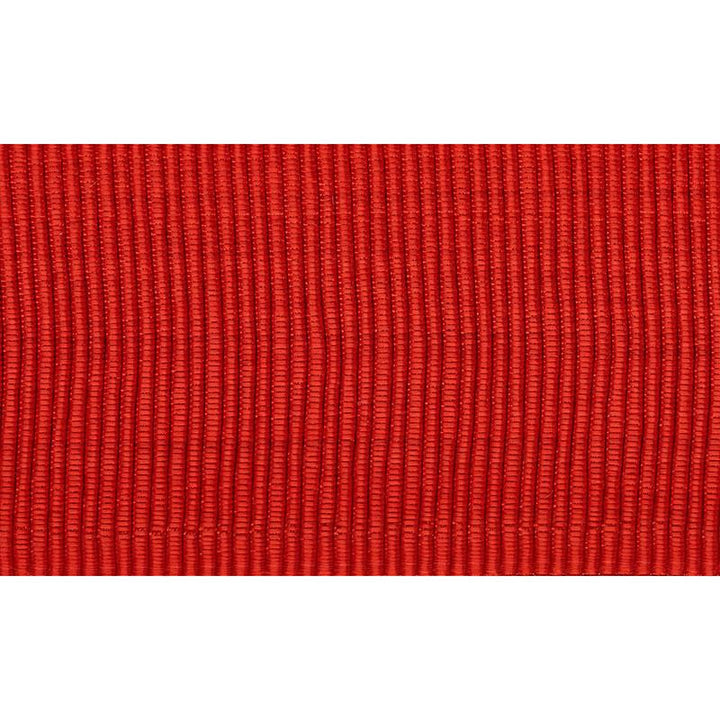 Wide Faille Tape Red 70849 by Schumacher Trim Couture Trims - Fabric Carolina -