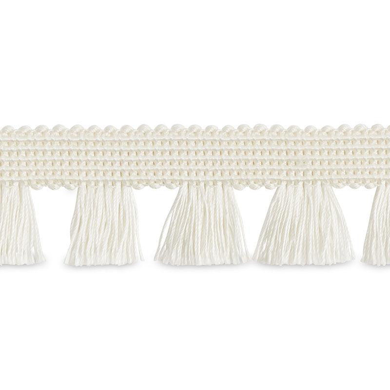 Bell Fringe Ivory 70720 by Schumacher Designer Trim Couture Trims 1.0" - Swanky Fabrics -