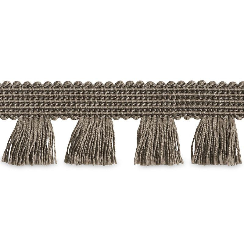 Bell Fringe Taupe 70722 by Schumacher Trim Couture Trims 1.0" - Fabric Carolina -