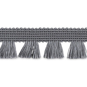 Bell Fringe Grey 70727 by Schumacher Trim