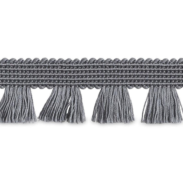 Bell Fringe Grey 70727 by Schumacher Designer Trim Couture Trims 1.0" - Swanky Fabrics -