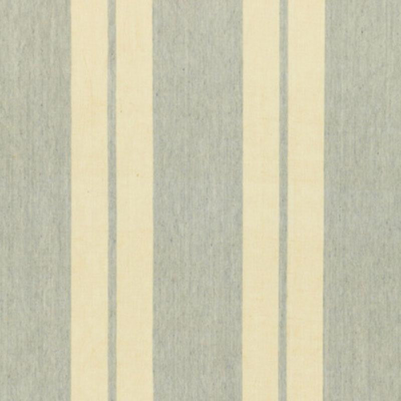 Topsail Linen Stripe Sky Blue 54161 by Schumacher Fabric Country Chic 9.0" - Fabric Carolina -