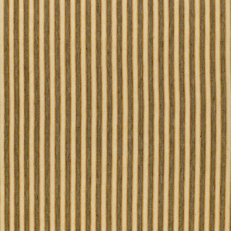 Wainscott Linen Stripe Azure 54170 by Schumacher Designer Fabric Rive Gauche - Swanky Fabrics -