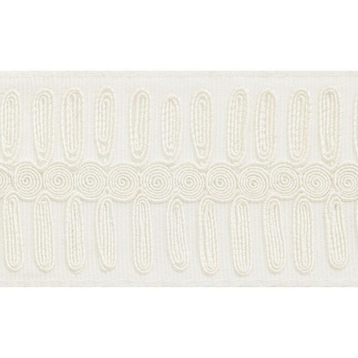 Castille Tape Ivory 70740 by Schumacher Trim Couture Trims - Fabric Carolina -