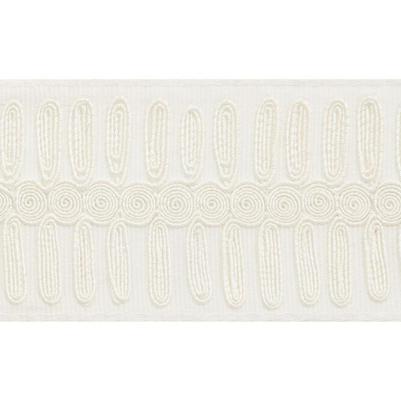 Castille Tape Ivory 70740 by Schumacher Designer Trim Couture Trims - Swanky Fabrics -