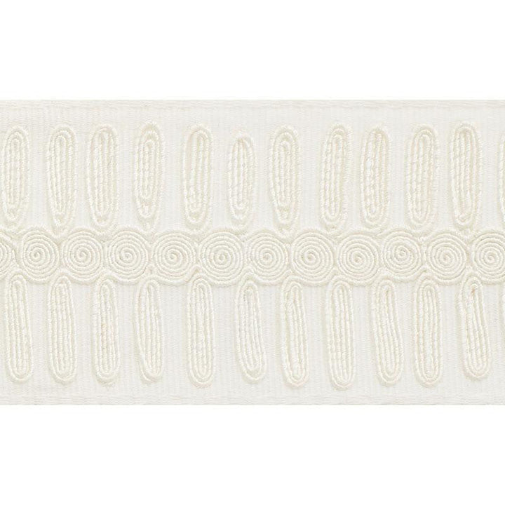 Castille Tape Ivory 70740 by Schumacher Designer Trim Couture Trims - Swanky Fabrics -