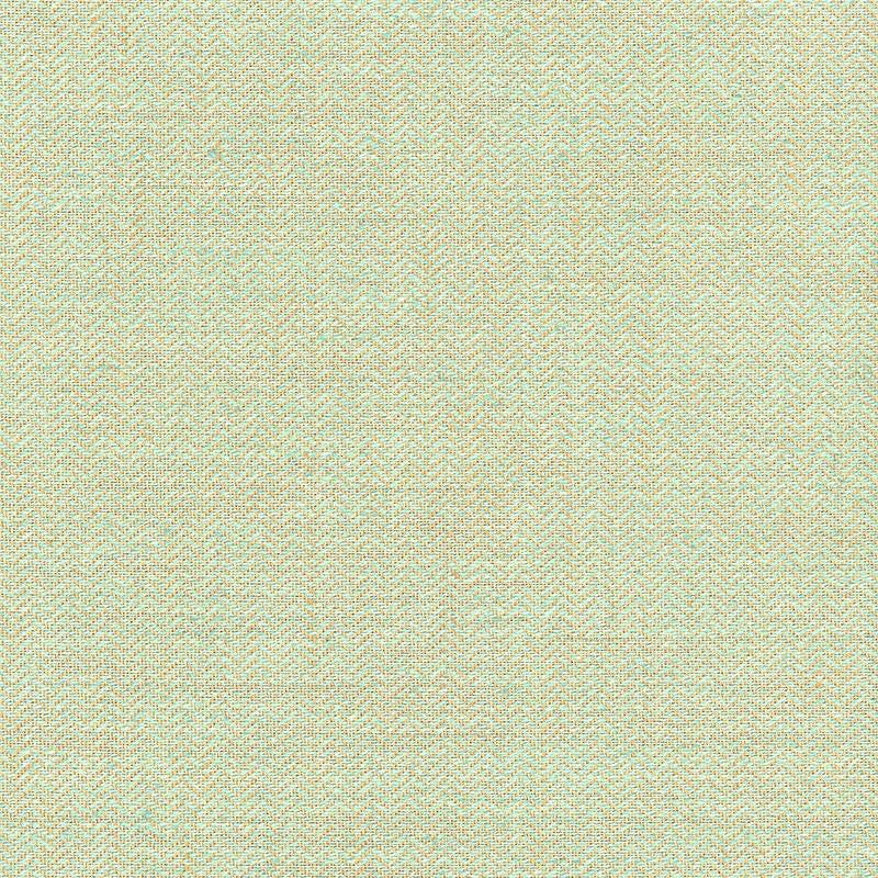 Bryton Linen Herringbone Celadon 54924 by Schumacher Fabric Chroma - Fabric Carolina -