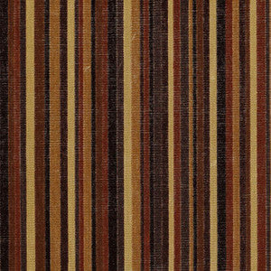 Syncopated Velvet Stripe Noir / Midnight 55320 by Schumacher Fabric