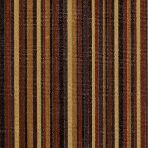 Syncopated Velvet Stripe Noir / Midnight 55320 by Schumacher Fabric