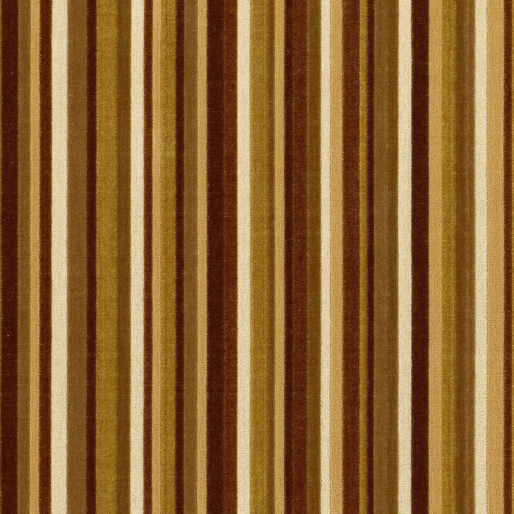 Syncopated Velvet Stripe Chamois / Mink 55323 by Schumacher Fabric Cut & Patterned Velvets 13.0" - Fabric Carolina -