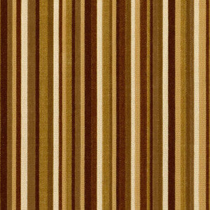 Syncopated Velvet Stripe Chamois / Mink 55323 by Schumacher Fabric
