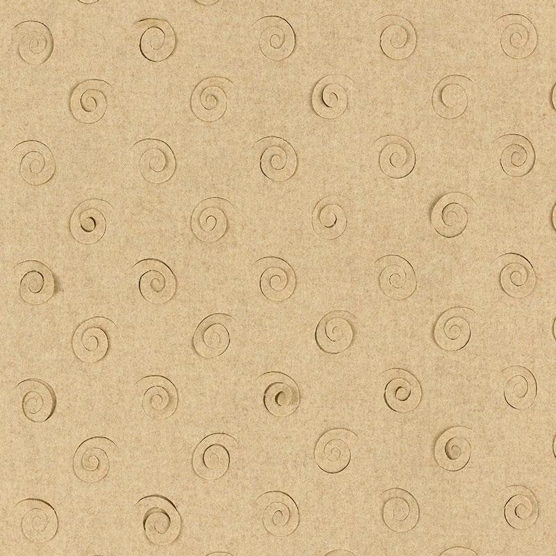 Curlicue Camel 55362 by Schumacher Fabric Palazzo 2.75" - Fabric Carolina -