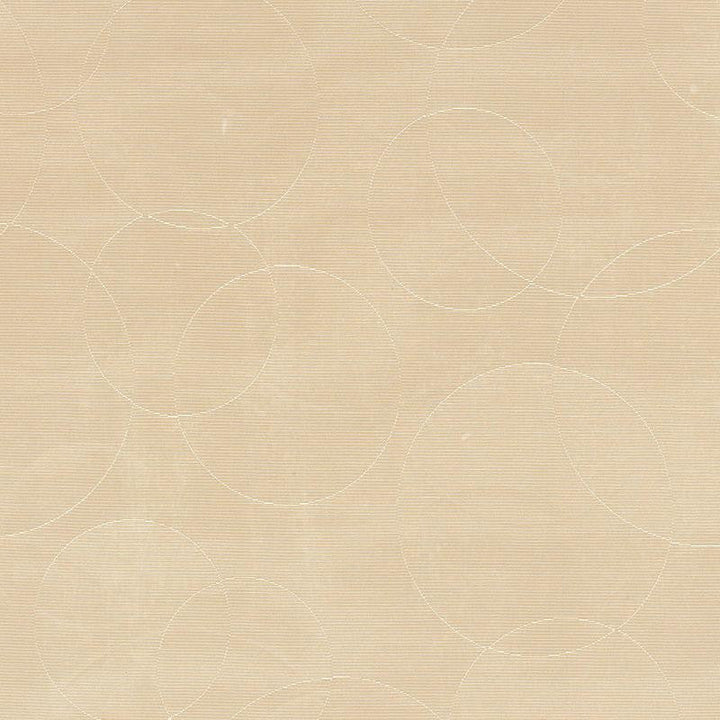 Effervescence Moir Ivory 55380 by Schumacher Designer Fabric Understated Luxury 13.0" - Swanky Fabrics -