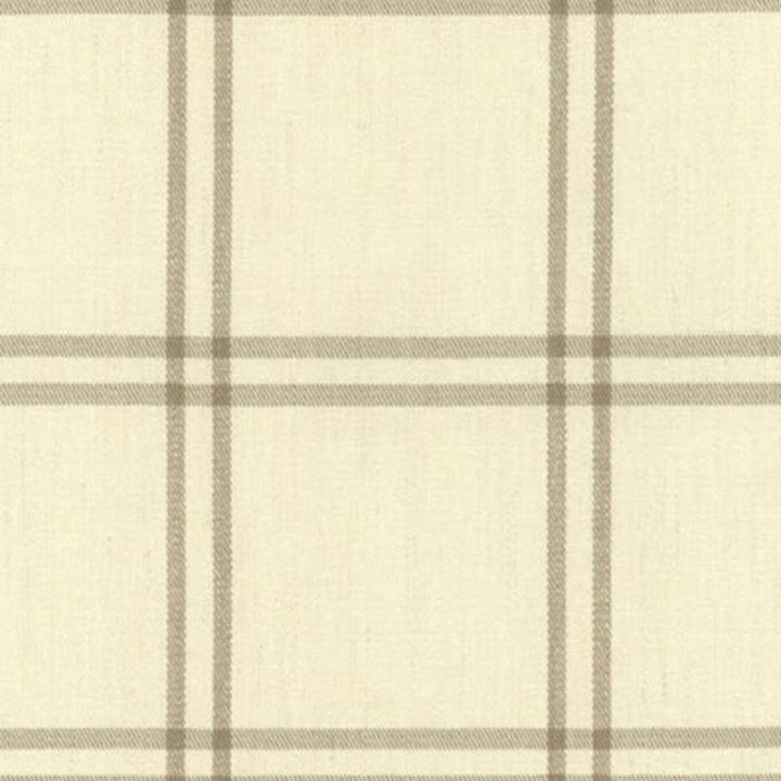 Luberon Plaid Greige 55711 by Schumacher Fabric Matthew Patrick Smyth 5.38" - Fabric Carolina -