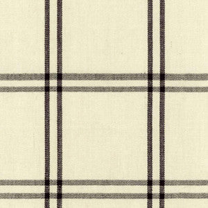 Luberon Plaid Raven 55714 by Schumacher Fabric