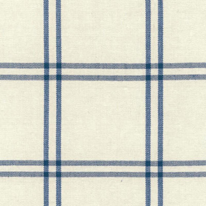 Luberon Plaid Indigo 55715 by Schumacher Fabric Chroma 5.38" - Fabric Carolina -