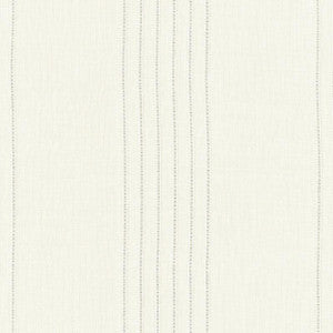 Eleanor Sheer Stripe Cream 55790 by Schumacher Fabric