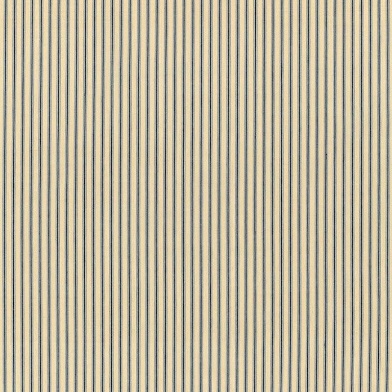Wellfleet Ticking Stripe Chambray 60073 by Schumacher Fabric Sea Island Stripe - Fabric Carolina -