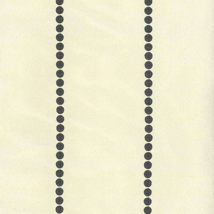 Gabrielle Embroidery Graphite 62203 by Schumacher Fabric Matthew Patrick Smyth 4.5" - Fabric Carolina -