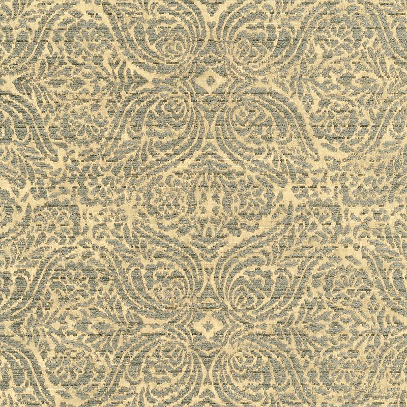 San Marco Chenille Mineral 62330 by Schumacher Fabric Chroma 7.12" - Fabric Carolina -