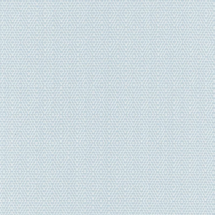 Hampton Court Diamond Aqua 62532 by Schumacher Fabric Chroma - Fabric Carolina -