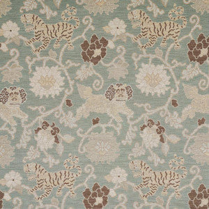 Khotan Weave Mineral 62681 by Schumacher Fabric