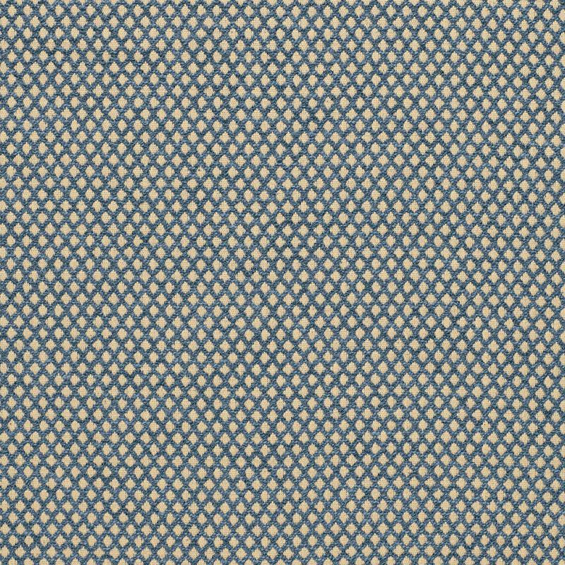 Losange Boucl Prussian 94851 by Schumacher Fabric Chroma - Fabric Carolina -