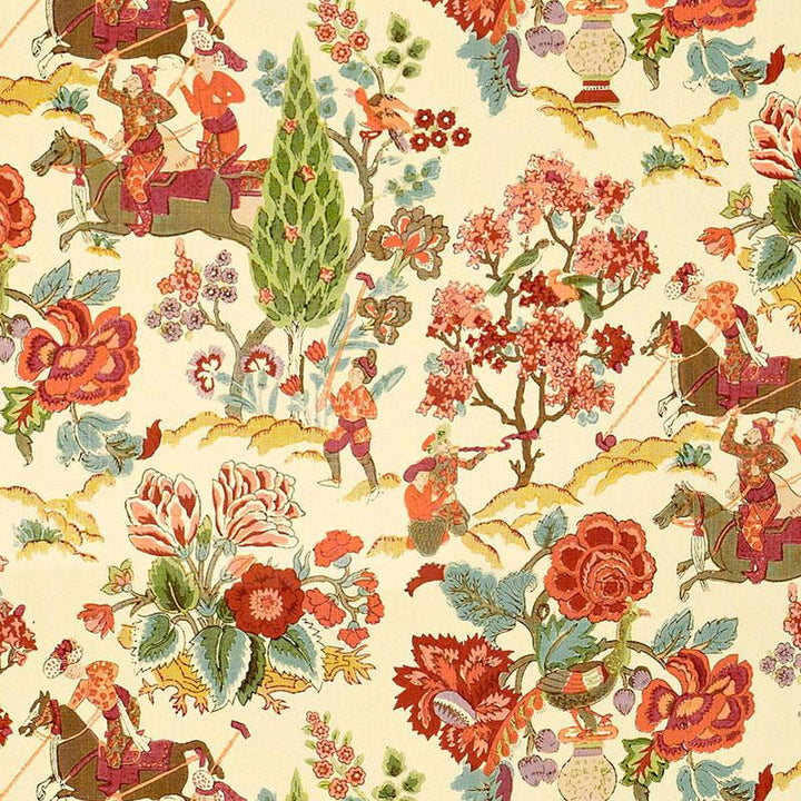 Persian Lancers Spring 173011 by Schumacher Fabric Schumacher Classics 12.5" - Fabric Carolina -