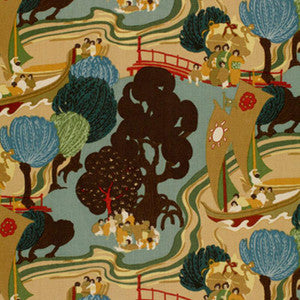 Pearl River Jade 173061 by Schumacher Fabric