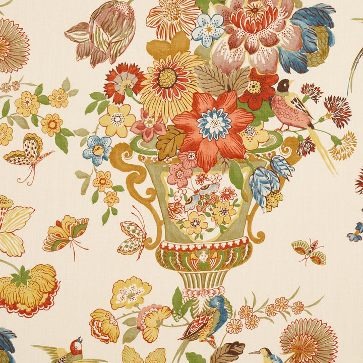 Lansdale Bouquet Spring 173070 by Schumacher Fabric Schumacher Classics 24.5" - Fabric Carolina -