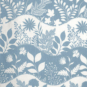 Good Day Sunshine China Blue 173973 by Schumacher Fabric