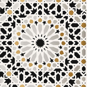 Nasrid Palace Mosaic Mica 5005961 by Schumacher Wallpaper