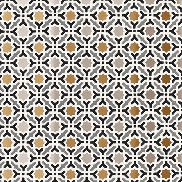 Serallo Mosaic Mica 5005971 by Schumacher Wallpaper Byzantium 13.5" - Fabric Carolina -
