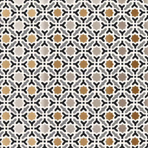 Serallo Mosaic Mica 5005971 by Schumacher Wallpaper