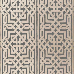 Malaga Graphite 5005933 by Schumacher Wallpaper