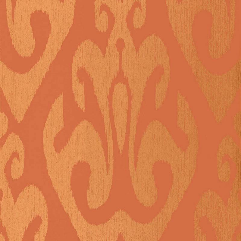 Tokat Cinnabar 5005981 by Schumacher Wallpaper Byzantium 10.25" - Fabric Carolina -